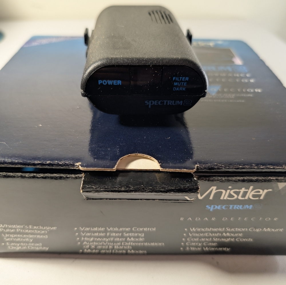 Spectrum 2 with Visor Mount and Power Adapter
